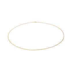 Yellow Gold Forçat Link Necklace