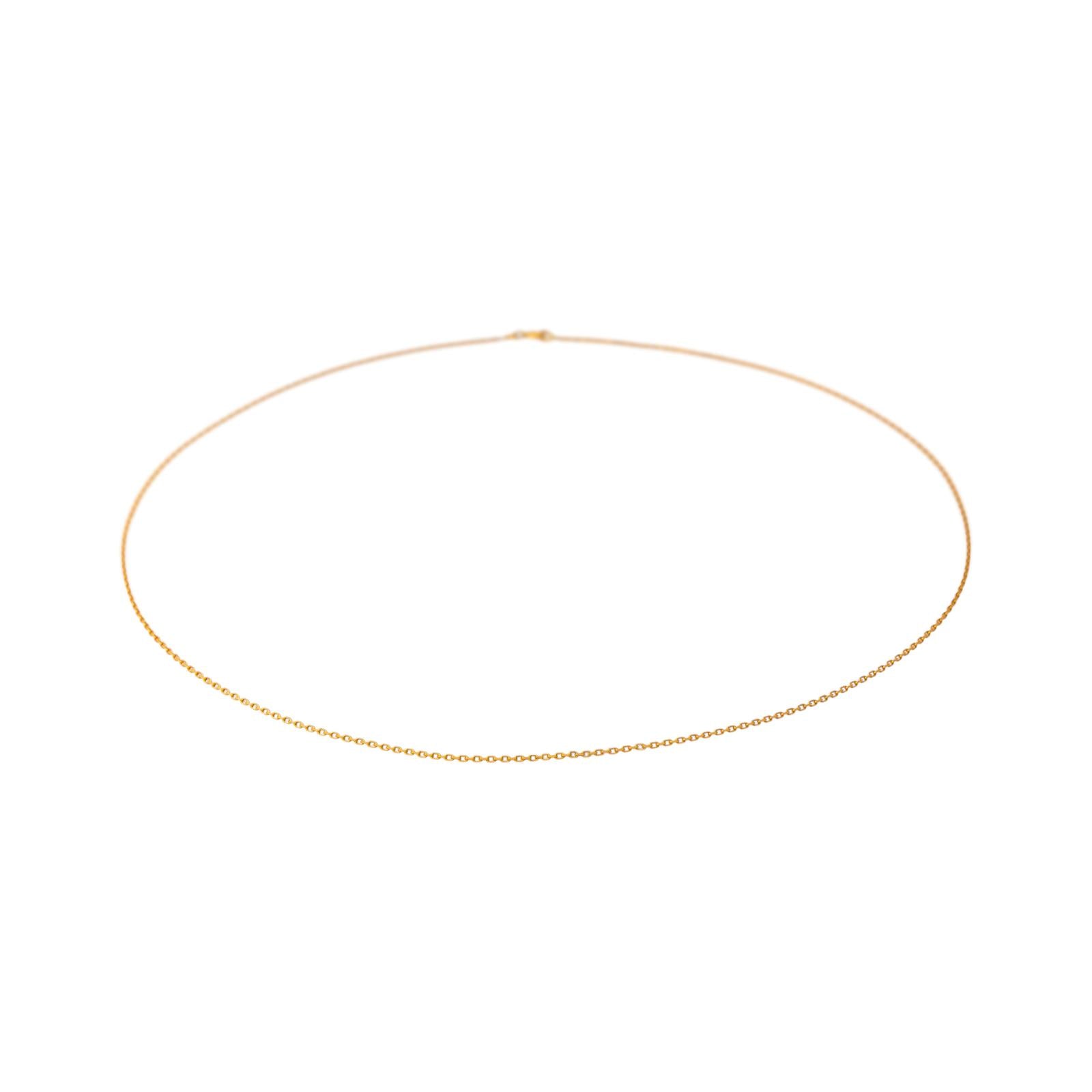 Yellow Gold Forçat Link Necklace
