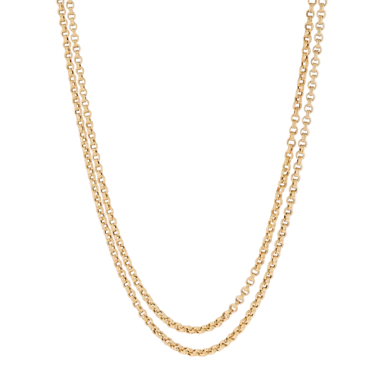 Yellow Gold Long Necklace