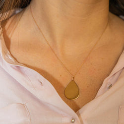 Collier Pendentif GINETTE NY "Bliss On Chain" en or rose