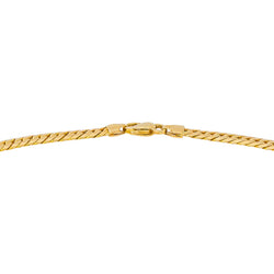 Yellow Gold English Link Necklace