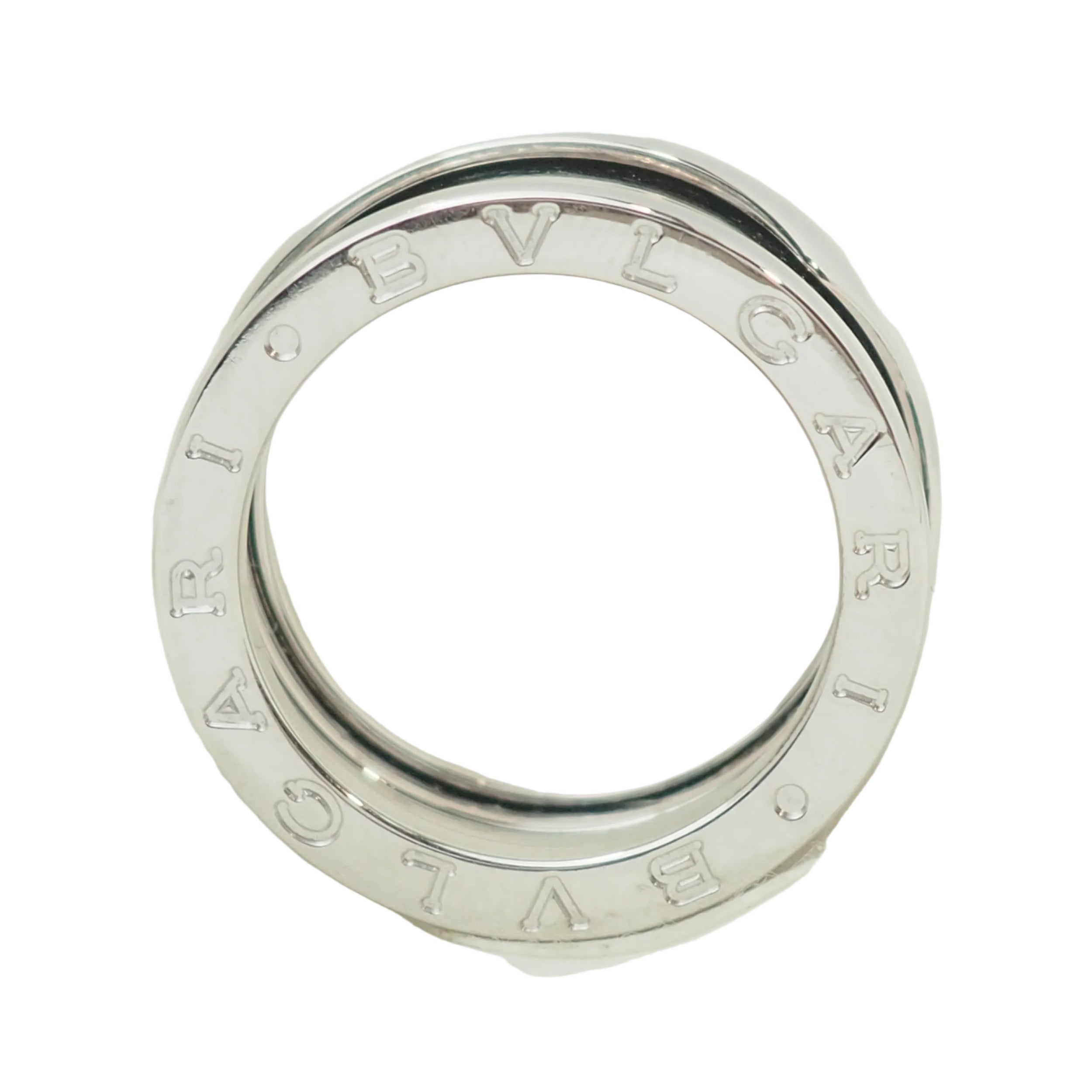 BULGARI "B.Zero1" Band Ring in white gold