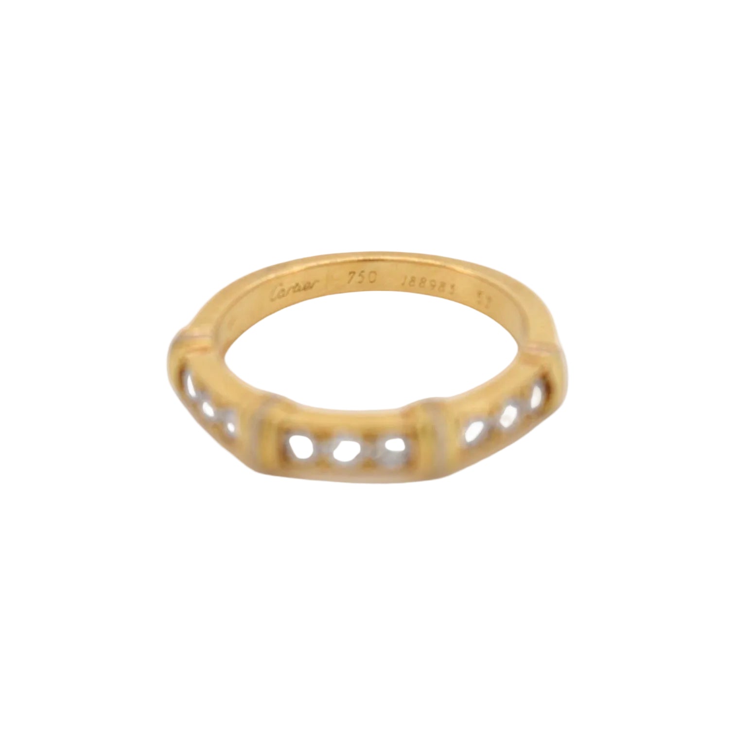 CARTIER "Contessa" Ring in Yellow gold and Diamonds