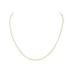 Yellow Gold Forçat Link Necklace