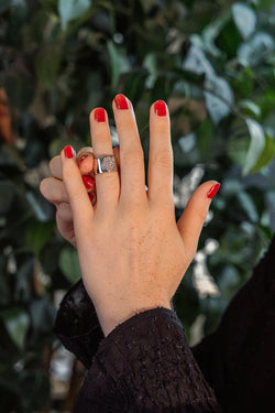 Dinh Van Bague Anthéa Or blanc Diamant