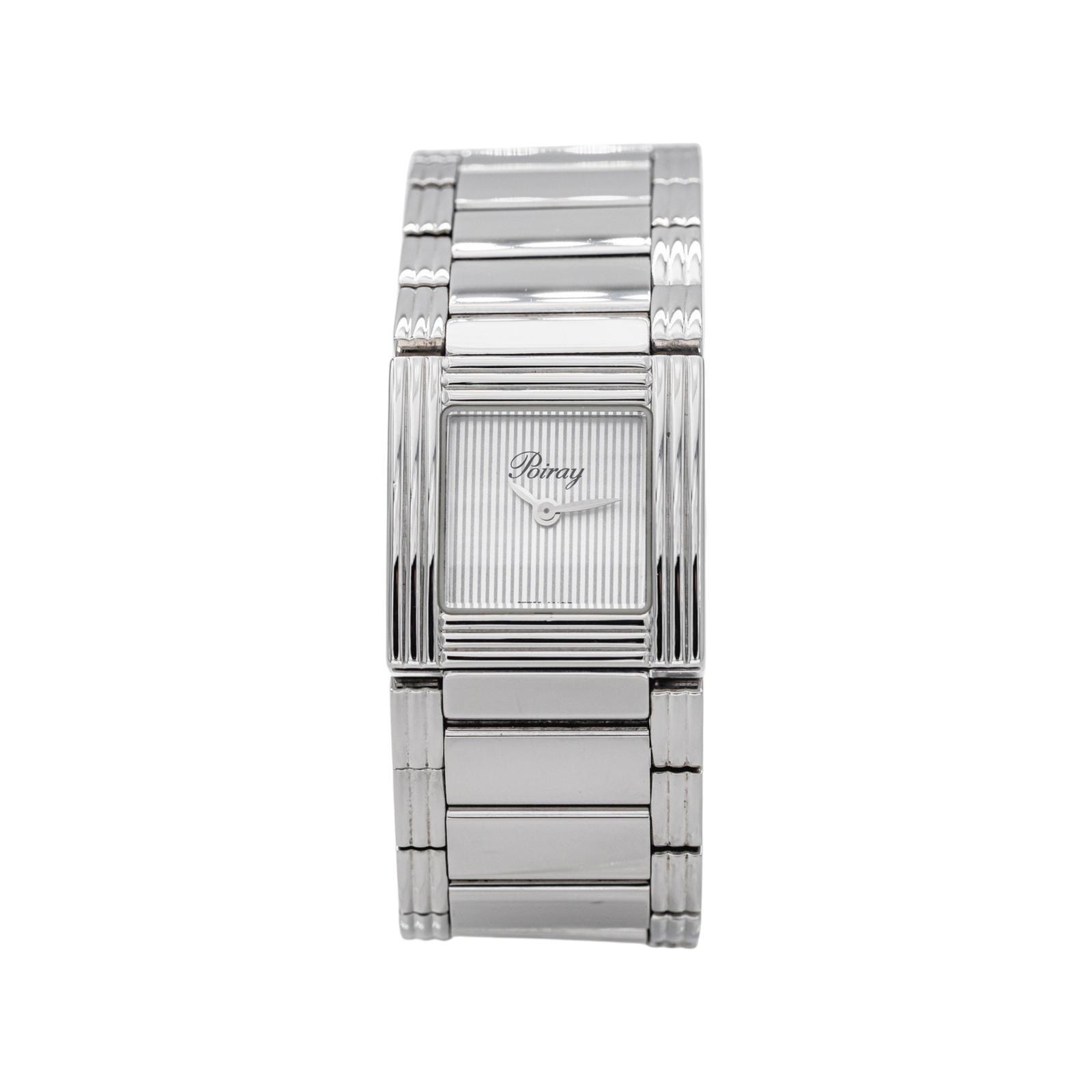 Poiray Montre Ma première Acier