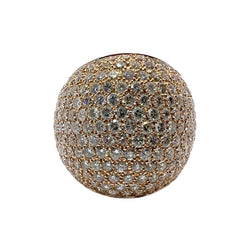 Rose Gold and Diamond Pave Ring