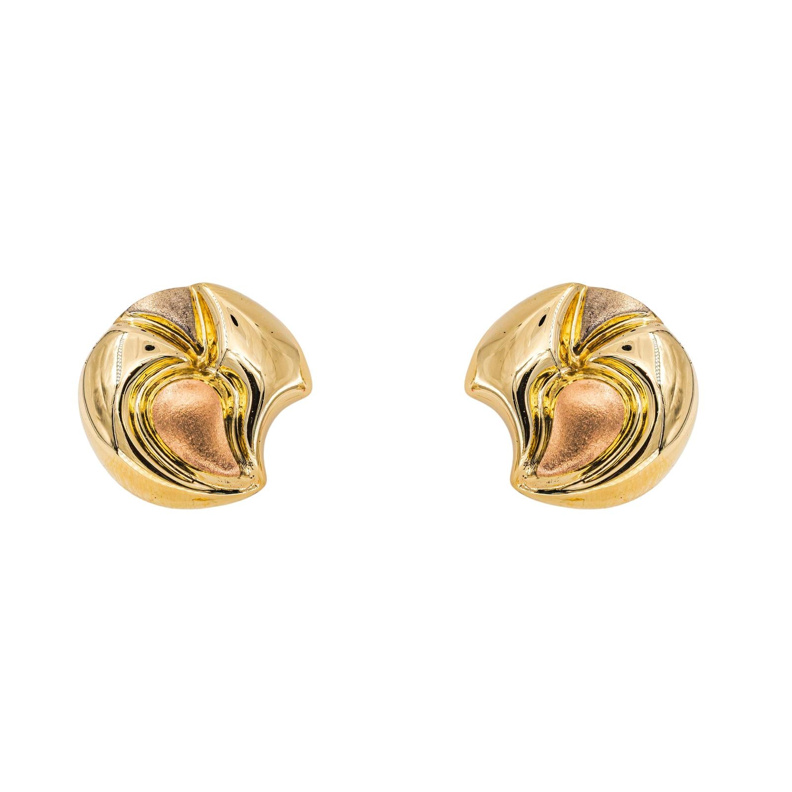 Boucles d'oreilles Or  jaune