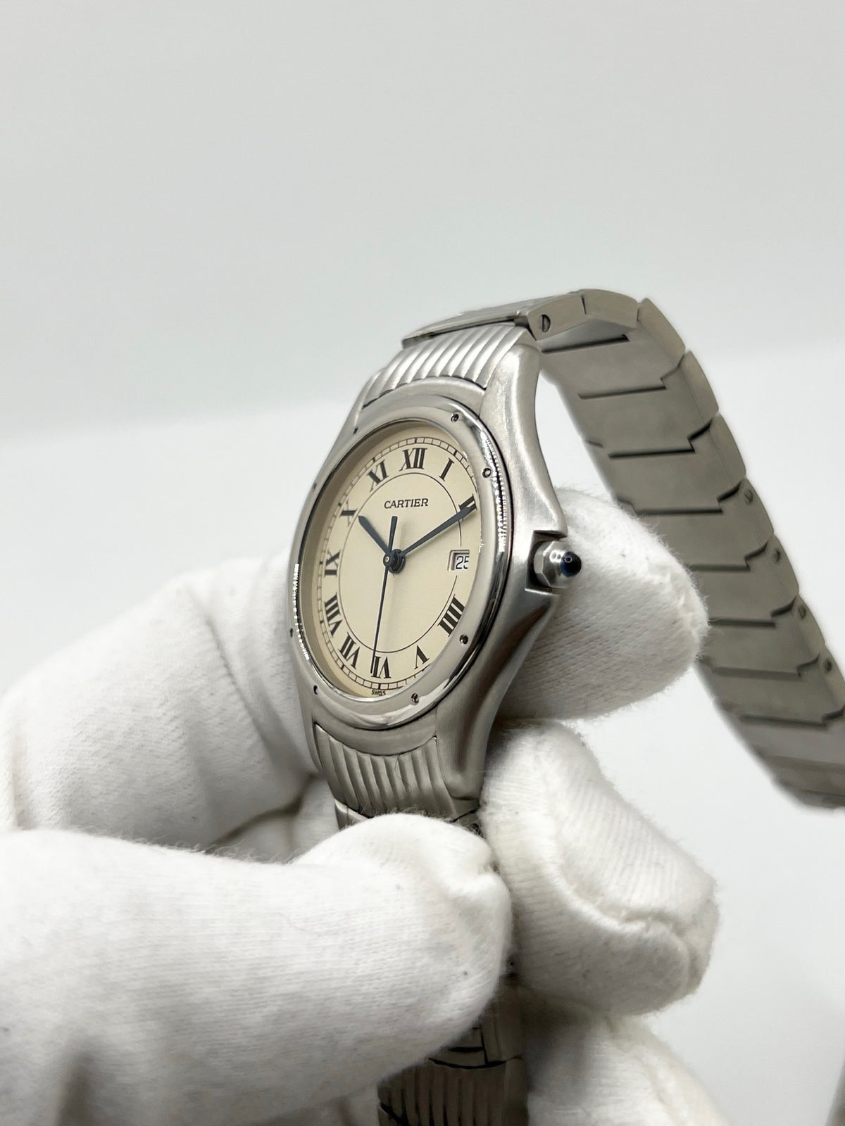 CARTIER "Cougar" GM Steel Watch