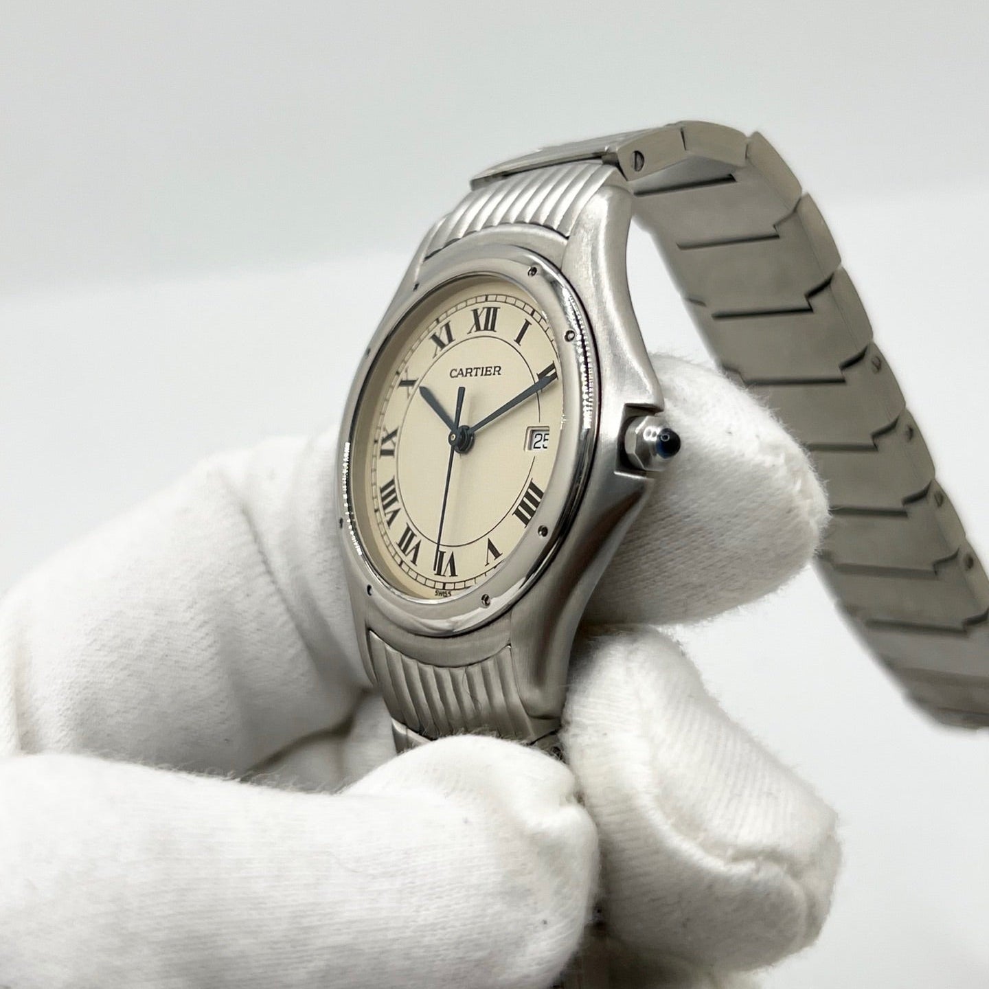 CARTIER "Cougar" GM Watch in Stainless Steel