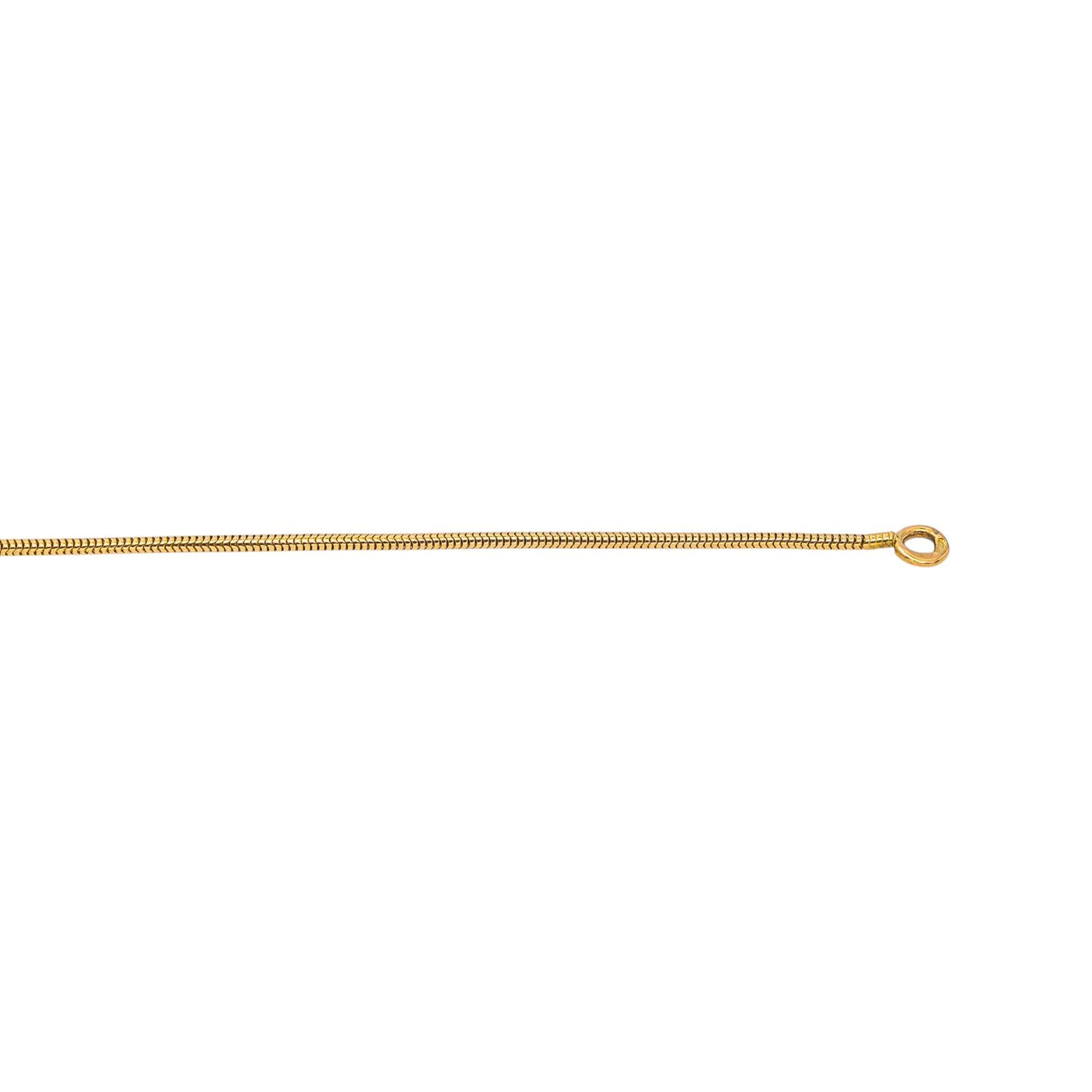 Yellow Gold Chain Necklace