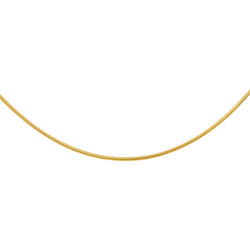 Yellow Gold Serpentine Link Necklace