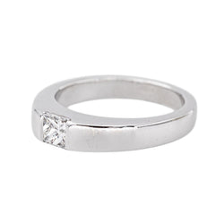 Cartier Bague Tank Or blanc Diamant