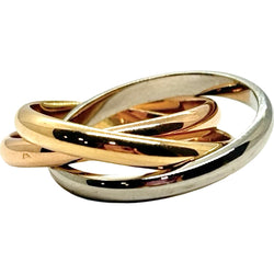 Wedding Band in White gold, Yellow gold, and Rose gold