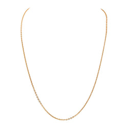 Collier Maille jaseron Or rose