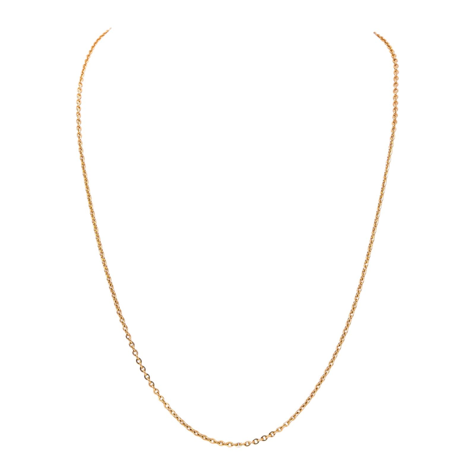 Collier Maille jaseron Or rose