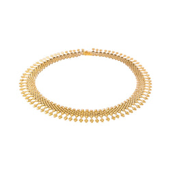 Yellow gold necklace