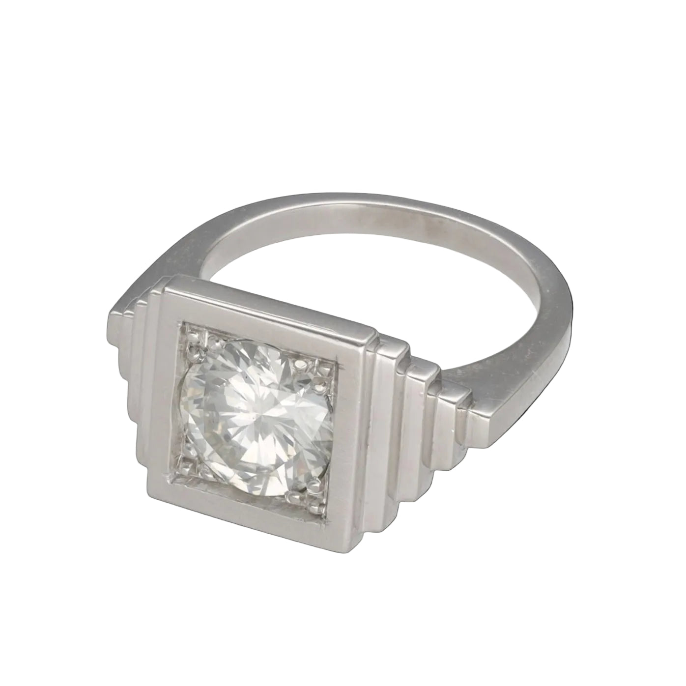 Platinum and Diamond Ring