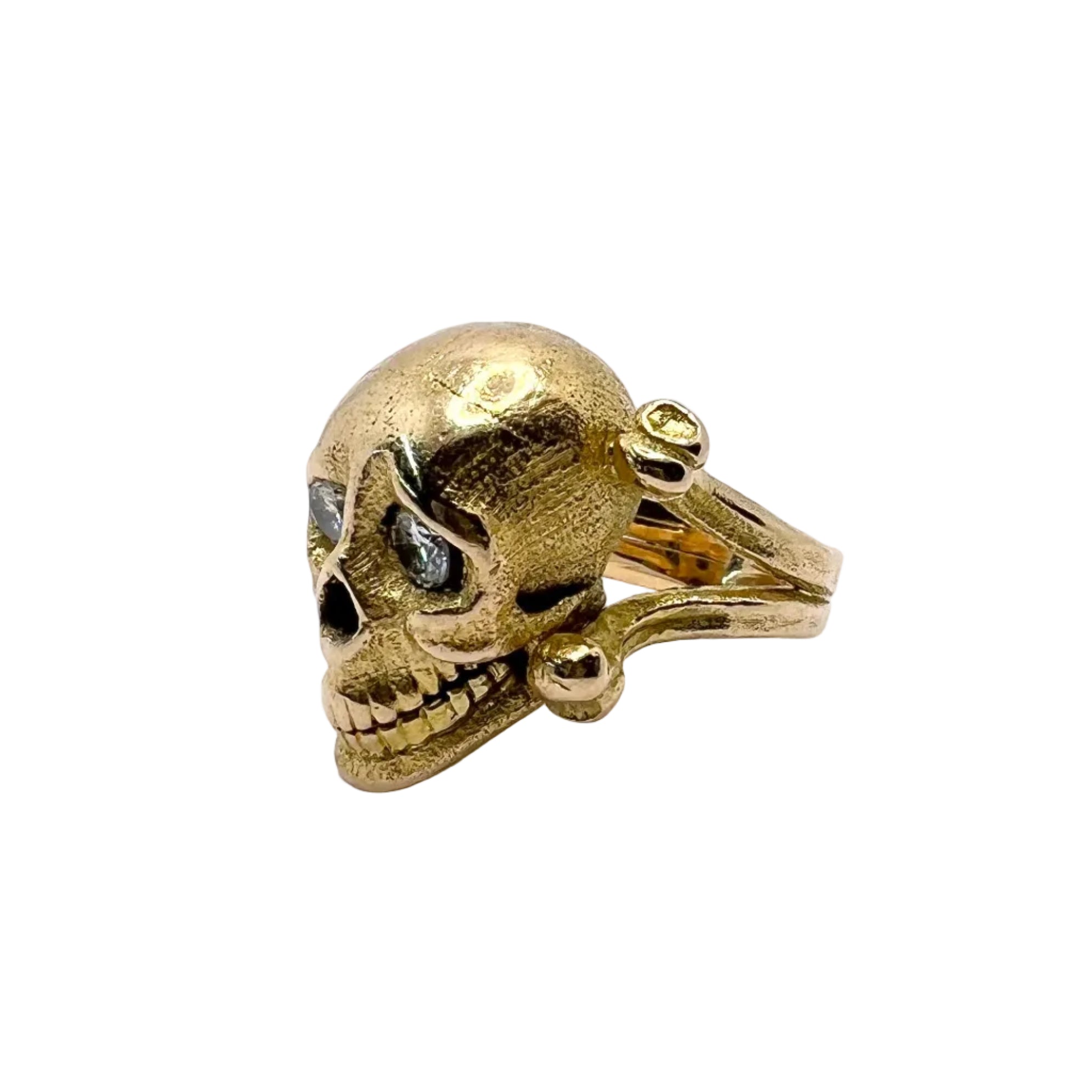 Yellow Gold and Diamond Ring