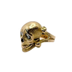 Yellow Gold and Diamond Ring