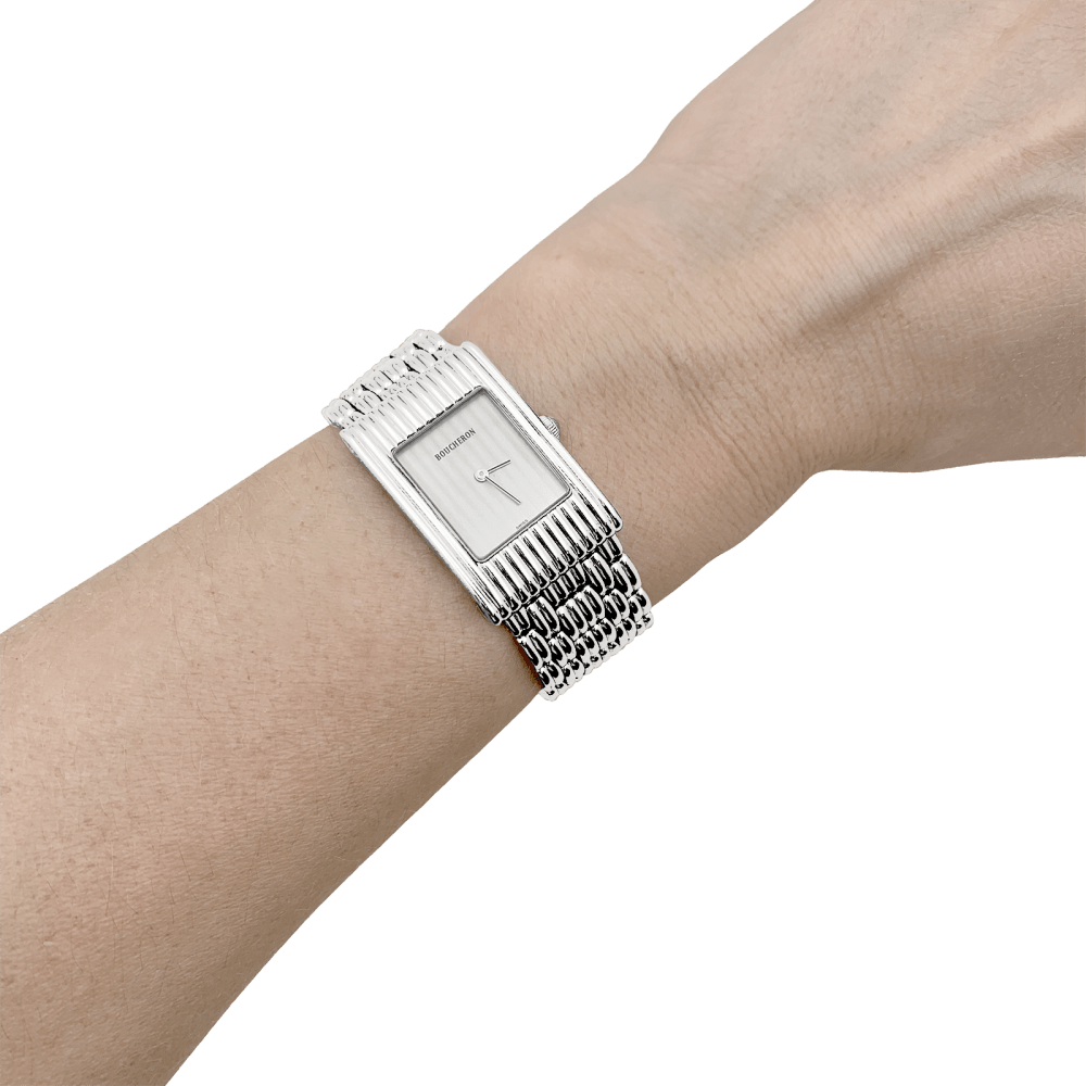 Watch Boucheron, "Reflet", steel.