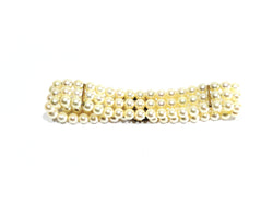 Gold and Pearl Bracelet
