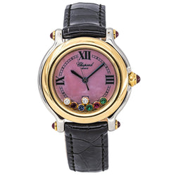 Chopard Happy Sport Watch, Stainless Steel, Ruby