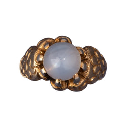 Yellow Gold and Sapphire Cocktail Ring