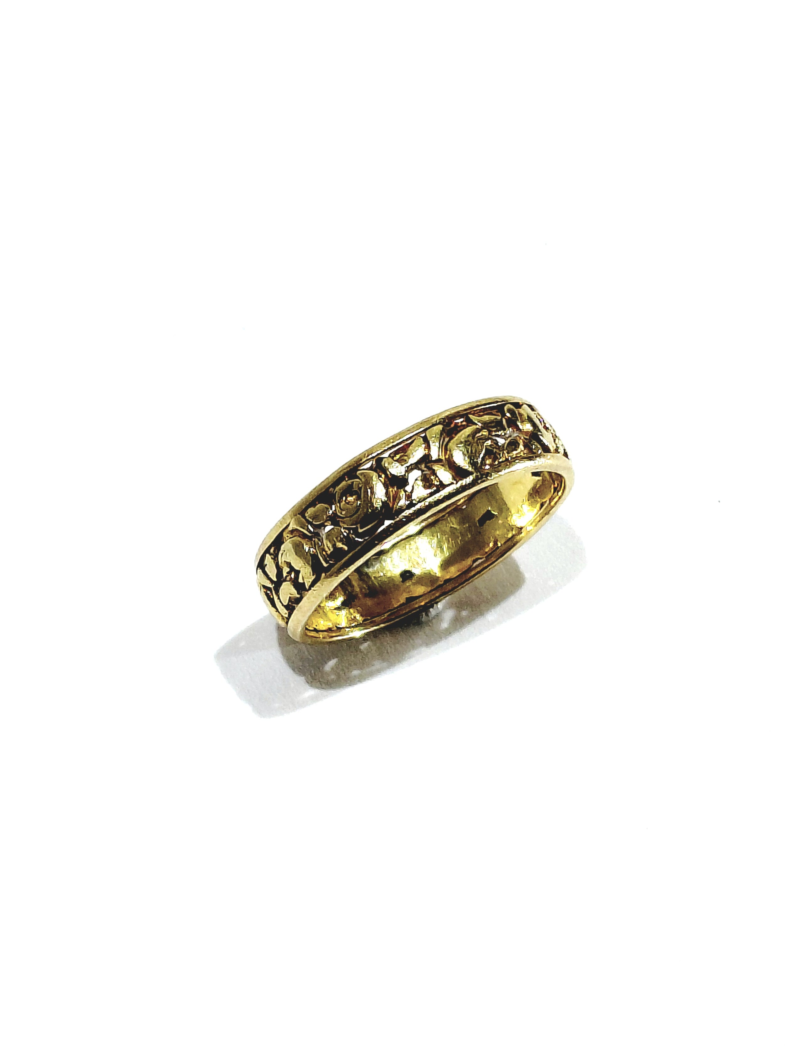 Art Nouveau Yellow Gold Ring