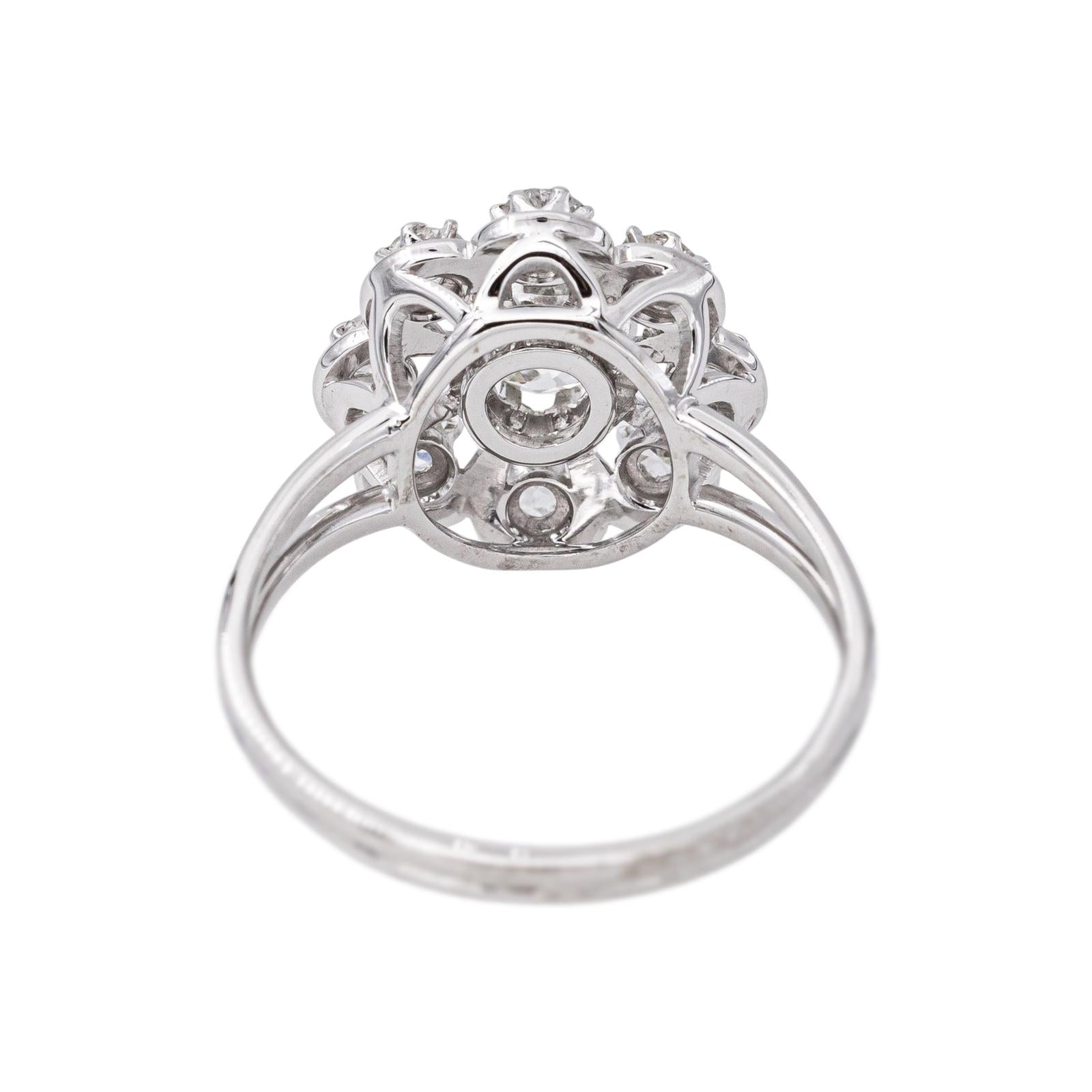Bague Or blanc Diamant