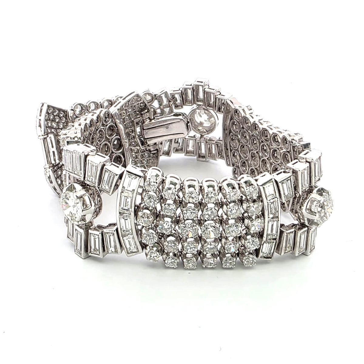 Platinum and Diamond Bracelet