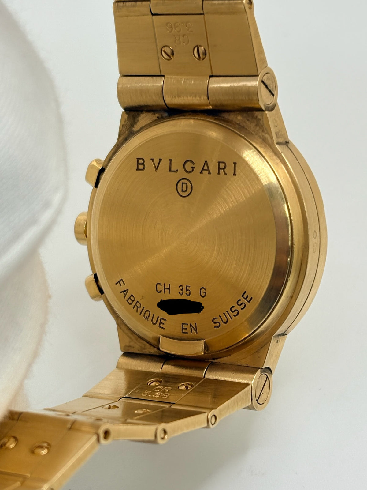 BULGARI "Diagono" Watch in Yellow gold