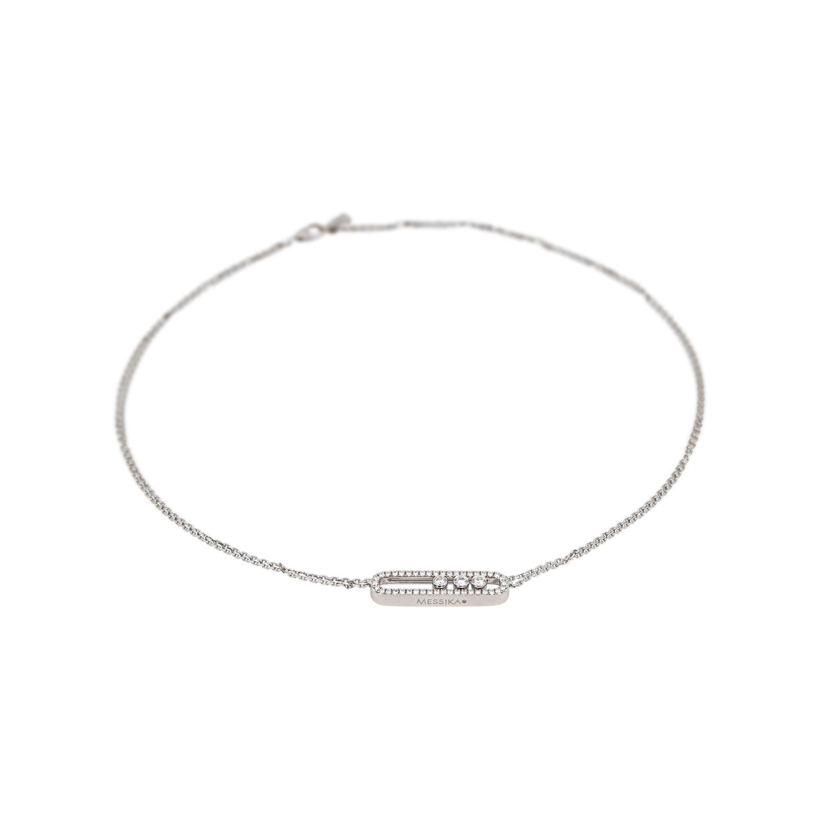 Messika Necklace Move White gold Diamond