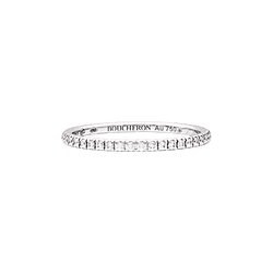 Ring Boucheron, "Epure", white gold, diamonds.