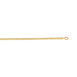 Yellow Gold Nautical Link Necklace