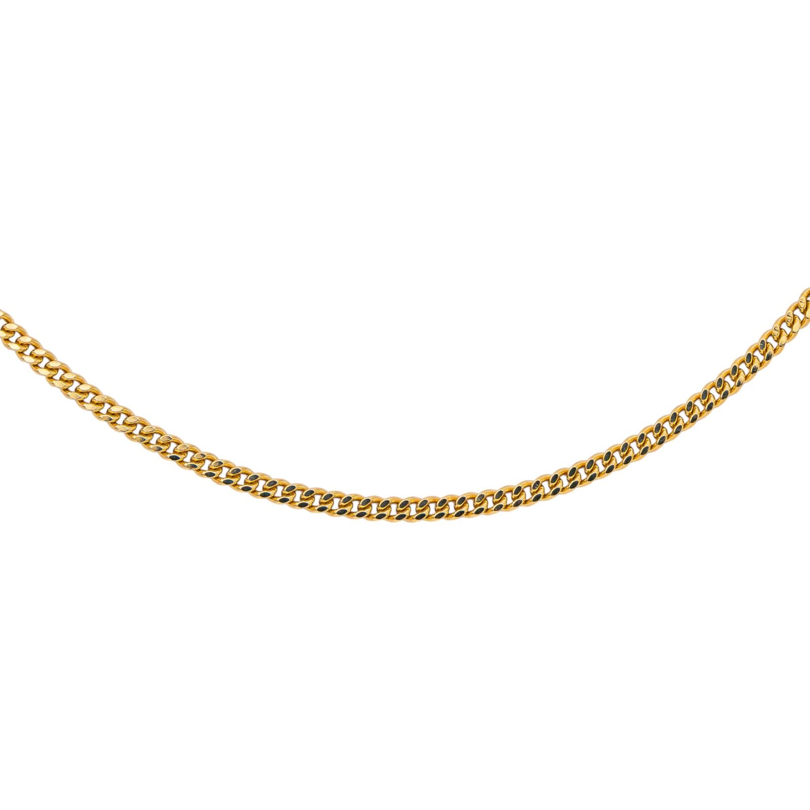 Collier Maille gourmette Or jaune