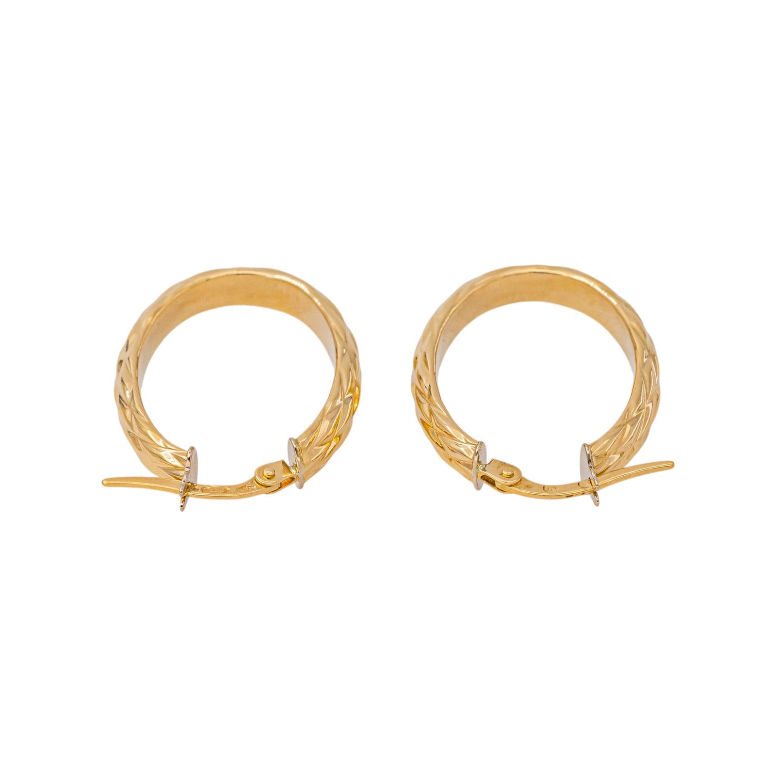 Boucles d'oreilles Créoles Or jaune