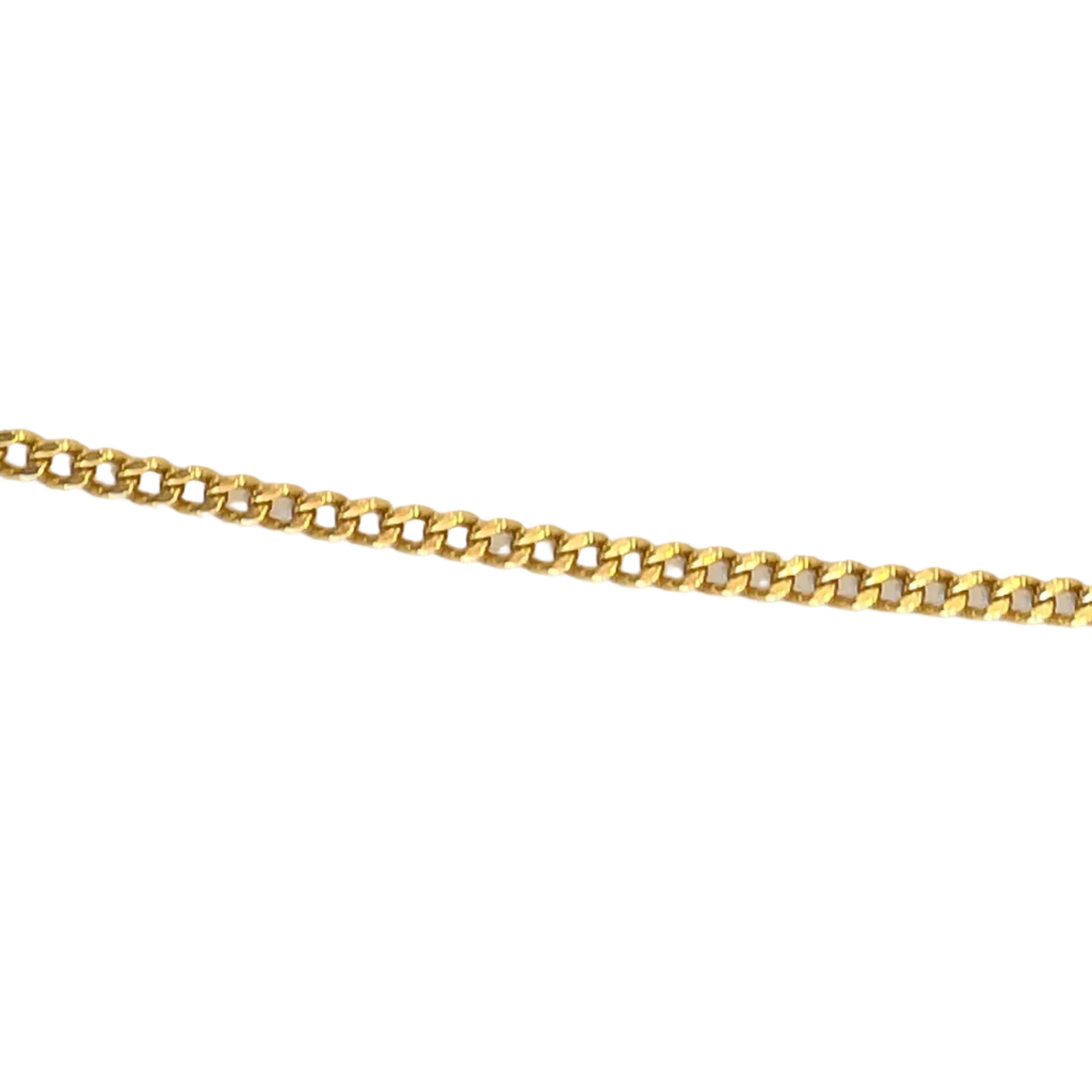 Yellow Gold Chain Necklace