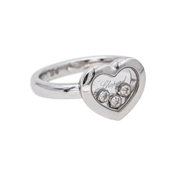 Chopard Happy Diamond Ring White gold Diamond
