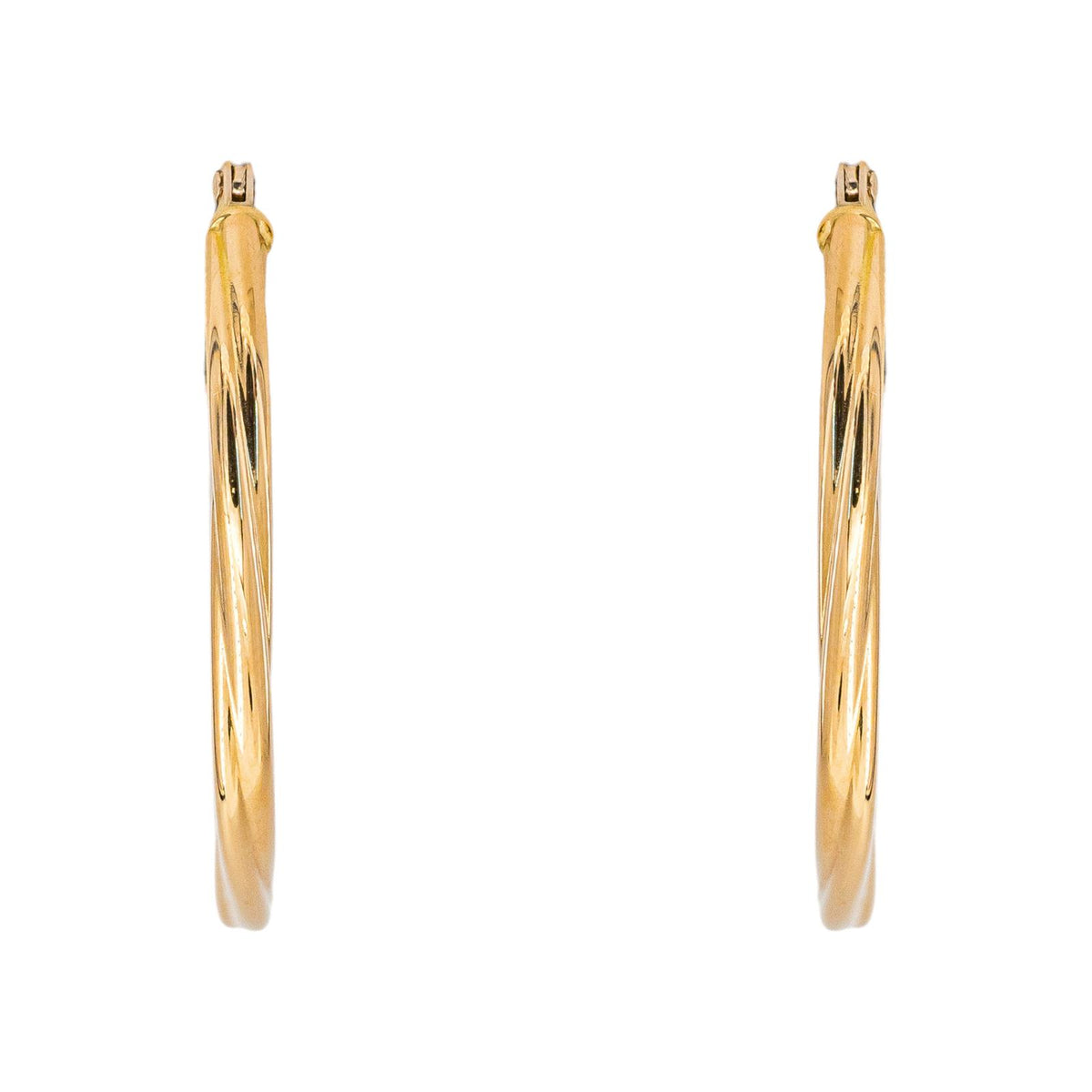 Boucles d'oreilles Créoles Or jaune