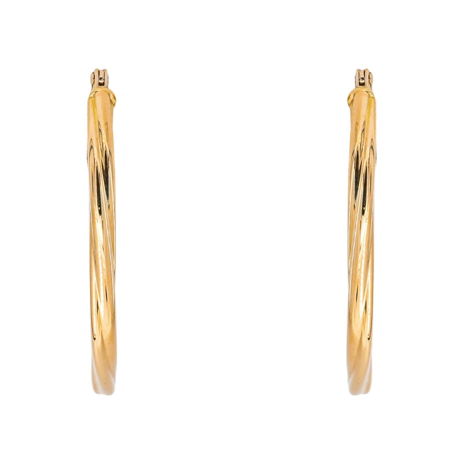 Boucles d'oreilles Créoles Or jaune