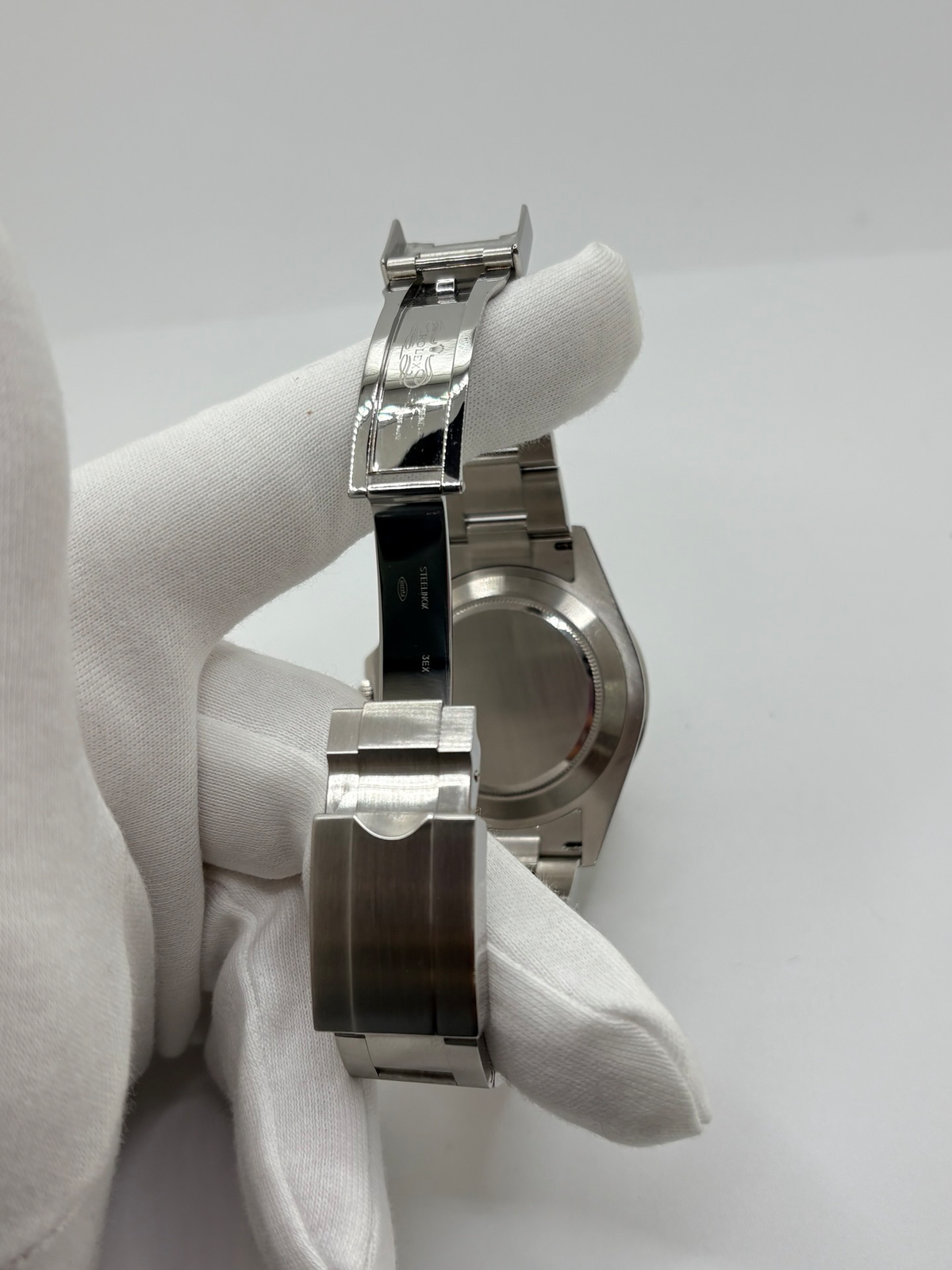 ROLEX "Explorer" Watch in Stainless Steel
