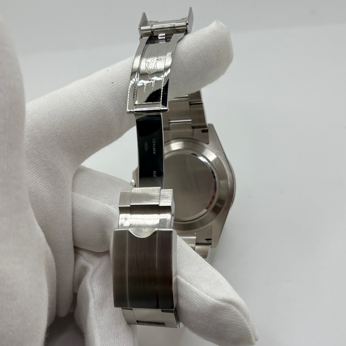 ROLEX "Explorer" Watch in Steel