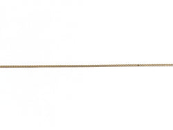 Rose gold chain with curb chain design