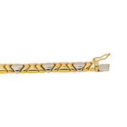 Yellow gold necklace