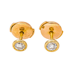 Earrings Studs Rose gold Diamond