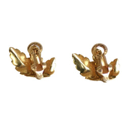 Clip Earrings in Yellow gold