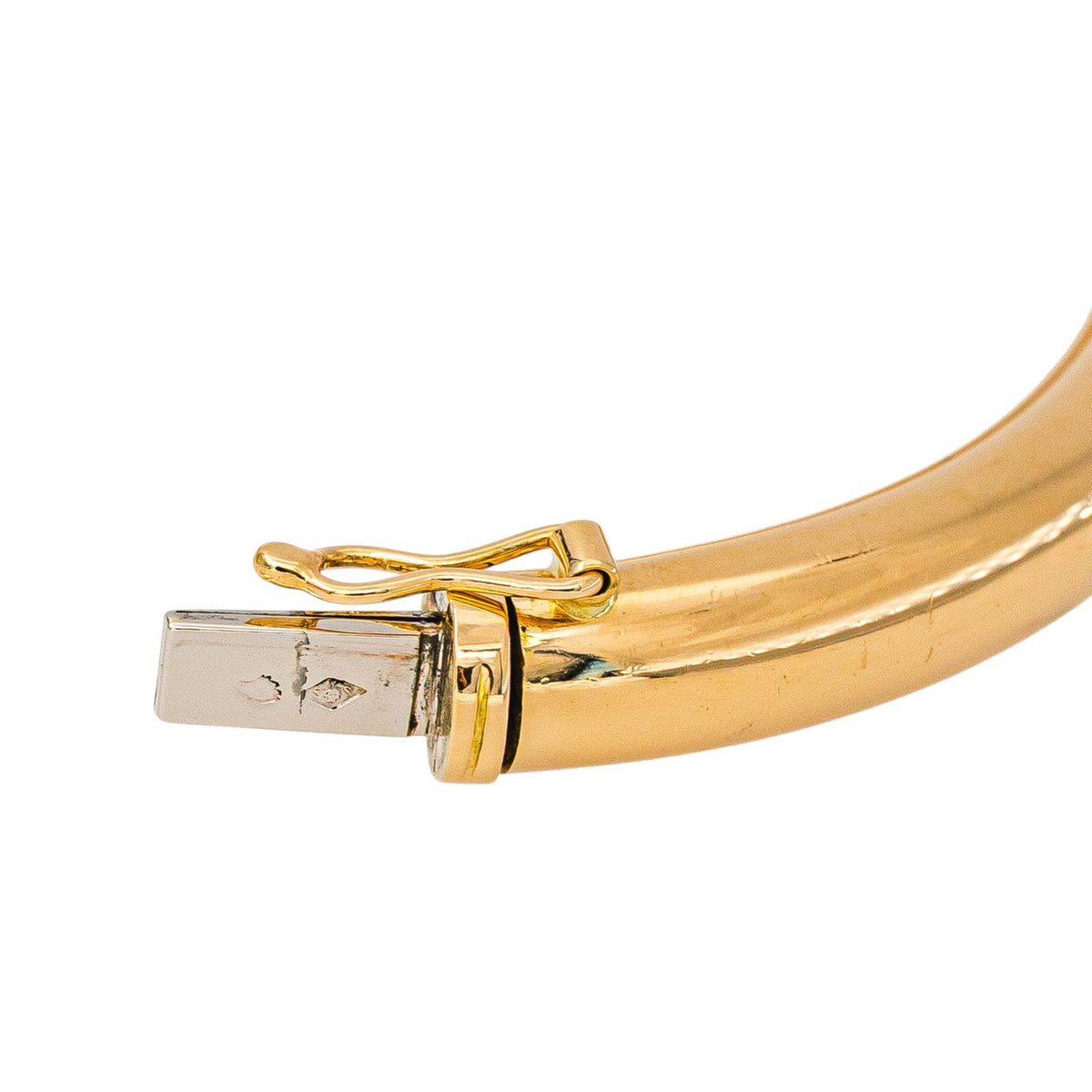 Yellow Gold Bangle Bracelet