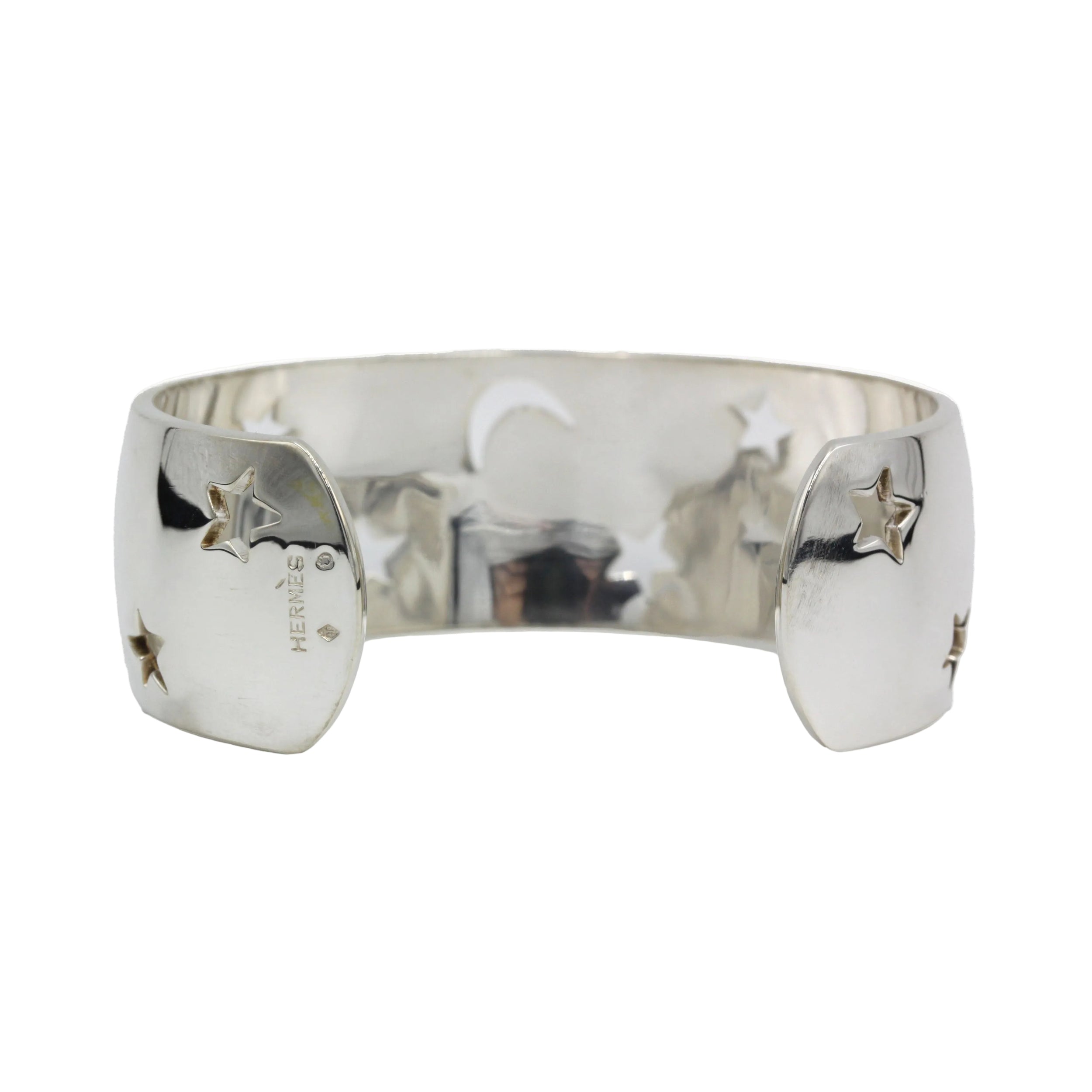 HERMÈS Silver Cuff Bracelet