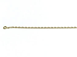 Yellow gold Forçat-link chain